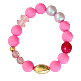 Honey Bunny Pink Crystal Gold