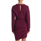 Ivana Dress Pinot Red