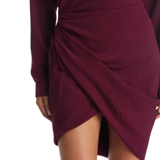 Ivana Dress Pinot Red
