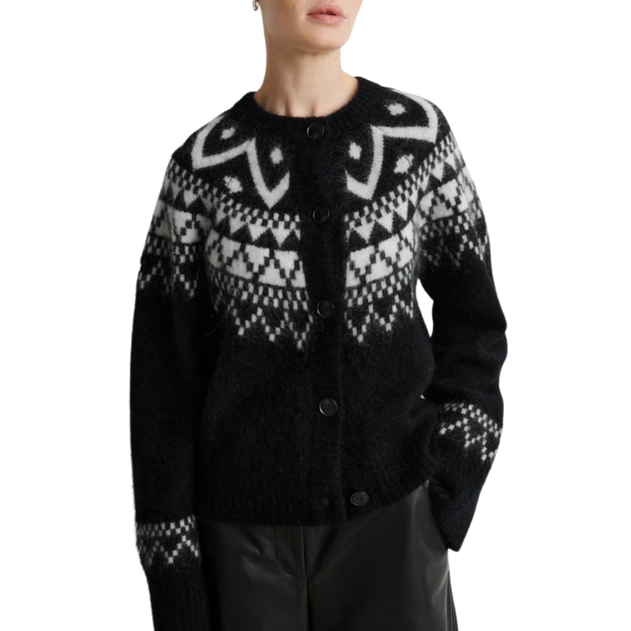 Kalia Knit Cardigan Black