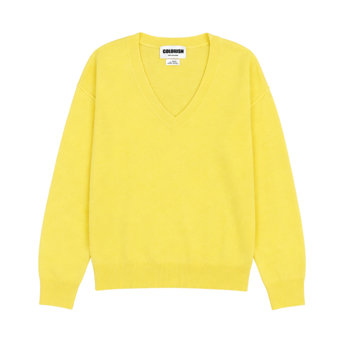 Azul V Neck Jumper Beeswax