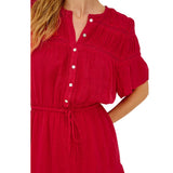 Winslow Dress Tomato Red