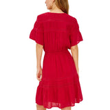 Winslow Dress Tomato Red