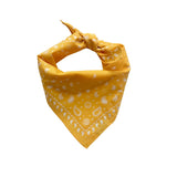 Paisley Cotton Scarf Mimosa Yellow