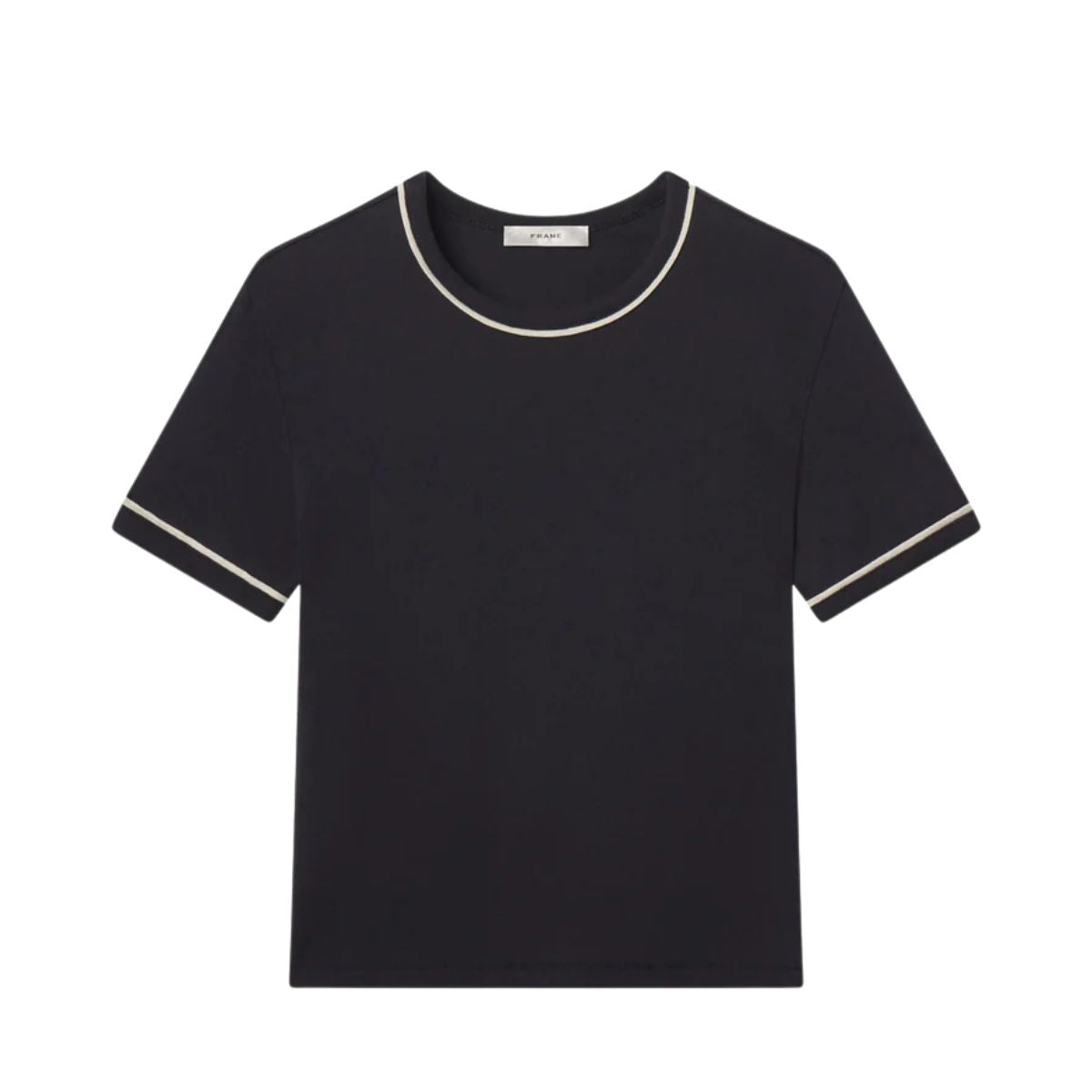 Ringer Baby Tee Navy