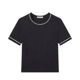 Ringer Baby Tee Navy