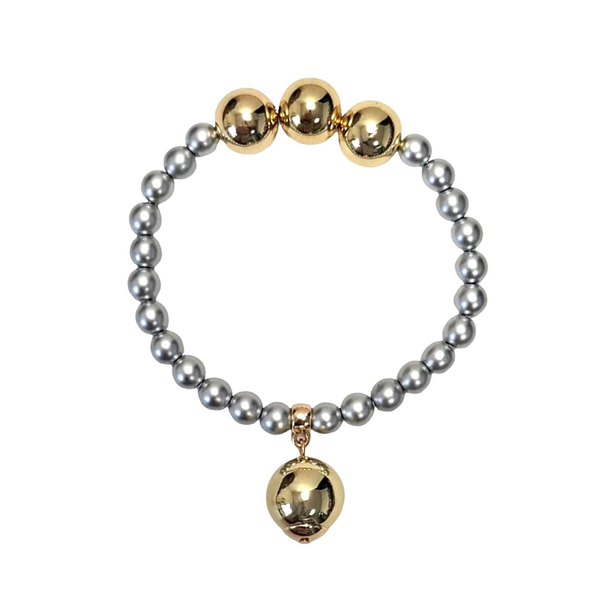 Betty Boo Silver and Gold Bracelet
