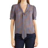 The Sonnet Blouse Multi Plaid