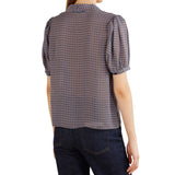 The Sonnet Blouse Multi Plaid