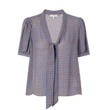 The Sonnet Blouse Multi Plaid