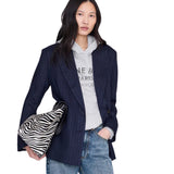 Harvey Hoodie Paris Stencil Grey