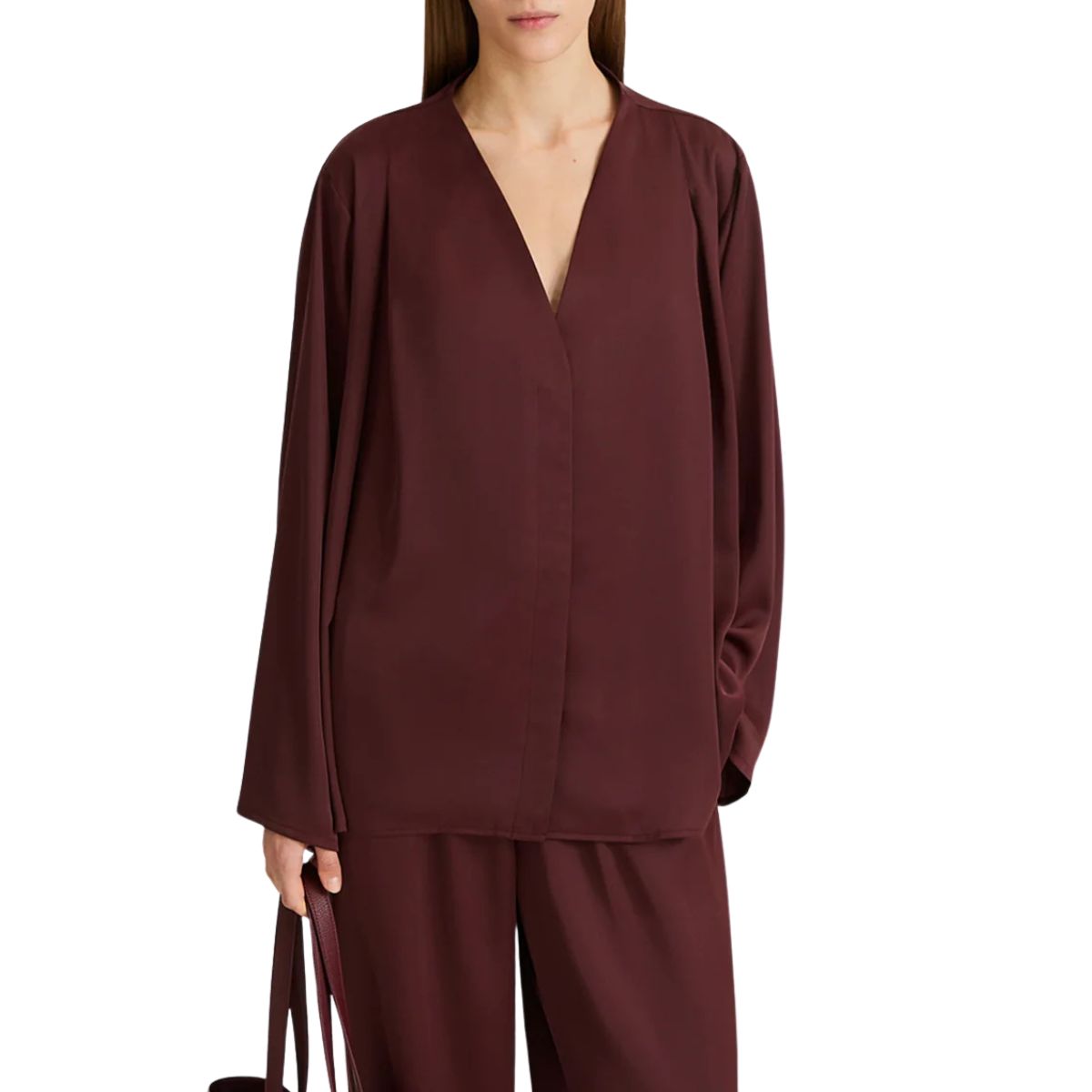 Marby Blouse Bordeaux