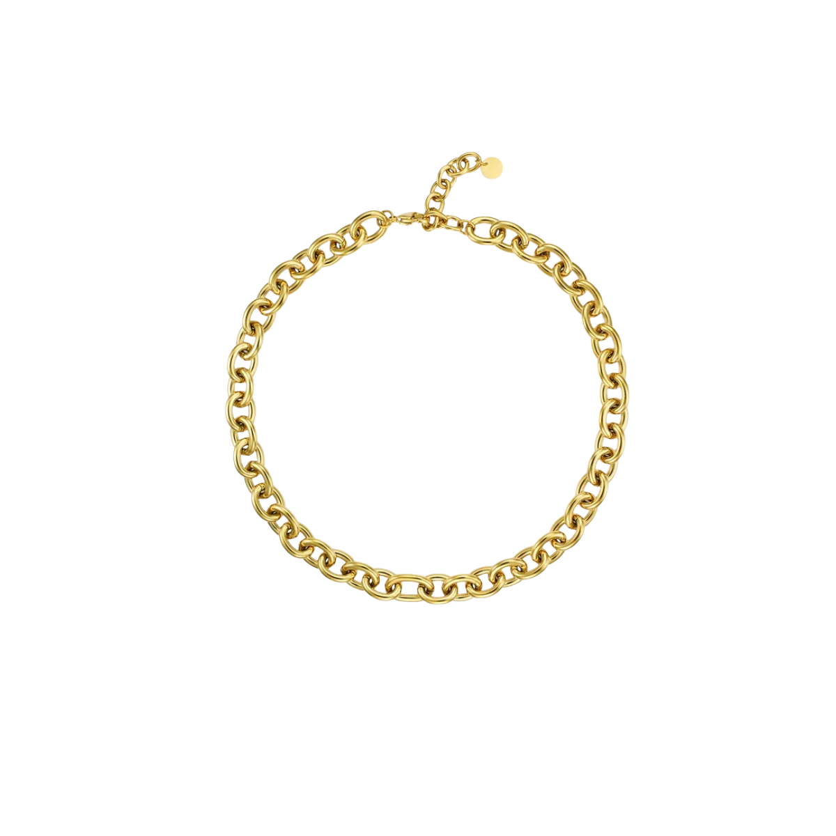 Gold Axis Necklace