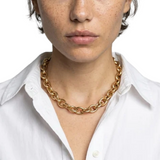 Gold Axis Necklace