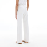 Grace White Frayed Edge Jeans