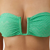 Prague Bikini Zigzag Green
