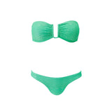 Prague Bikini Zigzag Green
