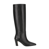 Silva Black Leather Knee High Boots