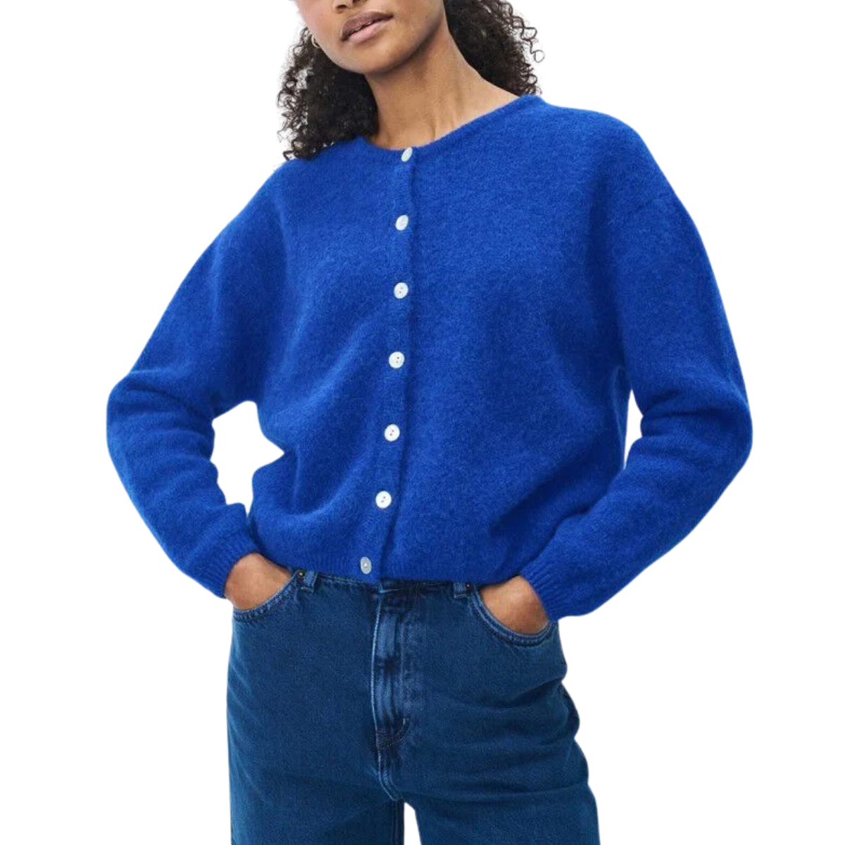 Vitow Cardigan Royal Blue