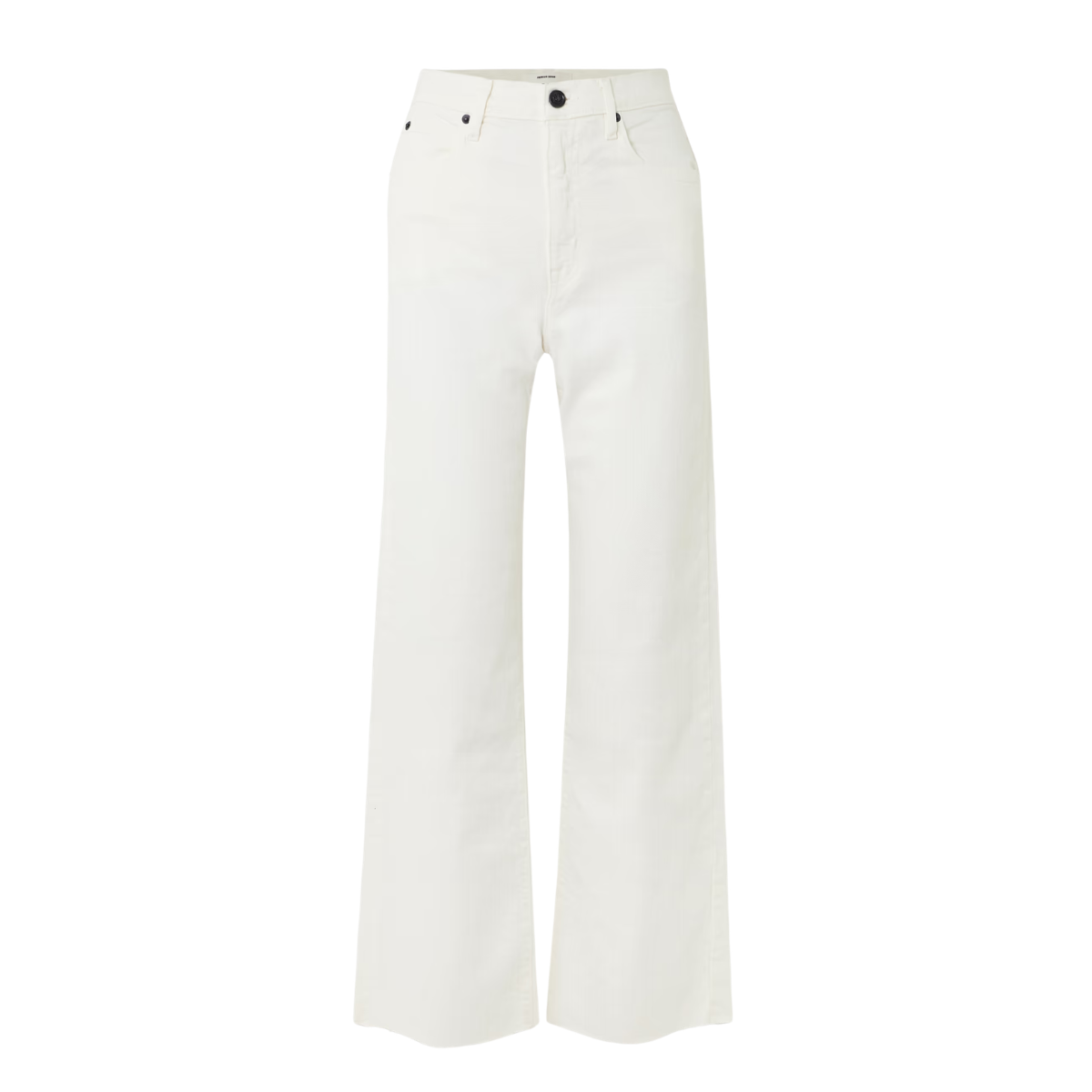 Grace White Frayed Edge Jeans