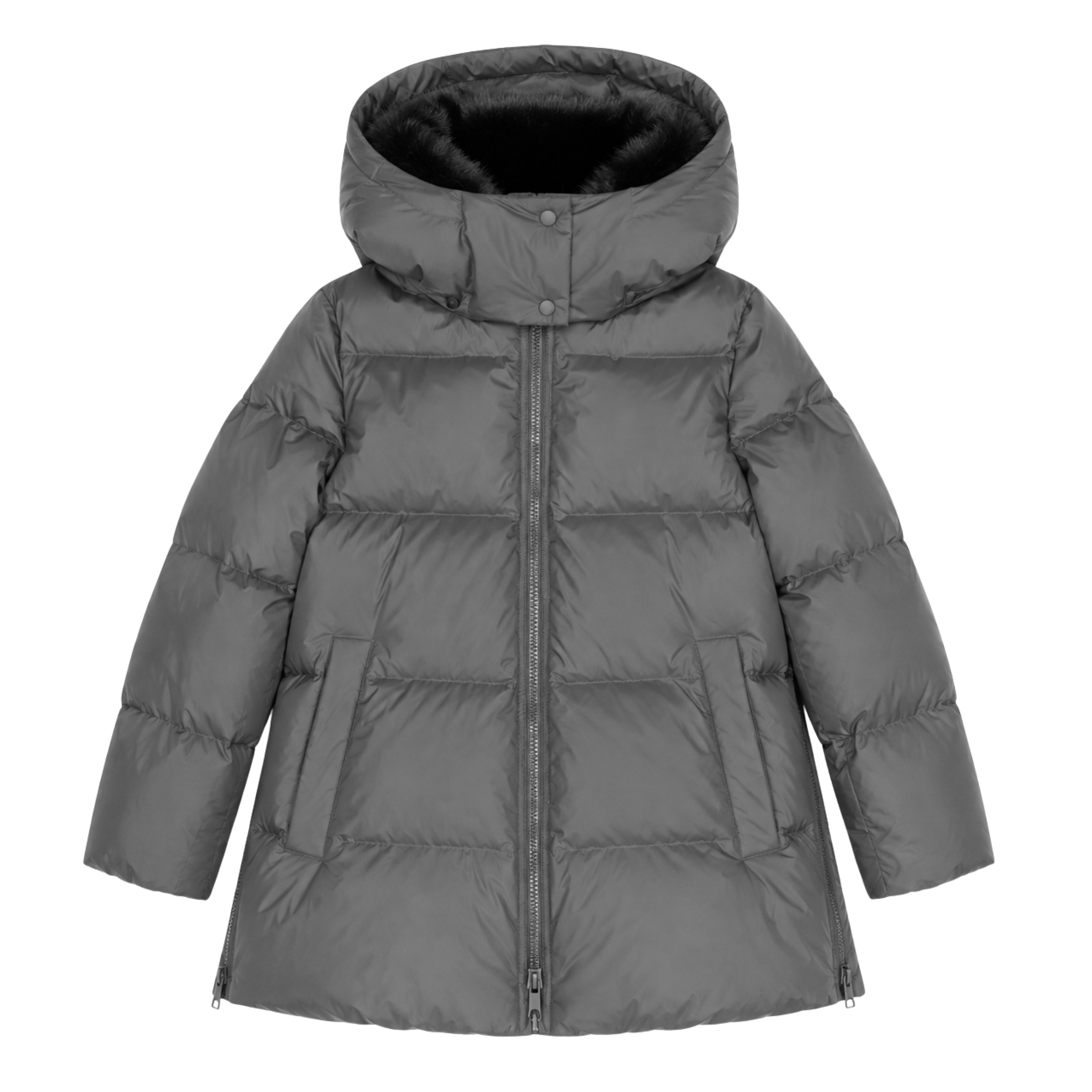 A Line Down Jacket Onyx