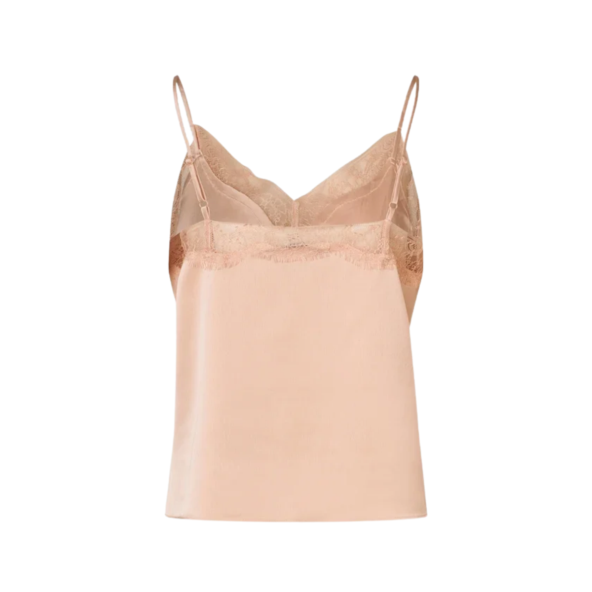 Glimps Lace Tan Strap Top