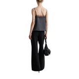 Glimps Lace Asphalt Strap Top