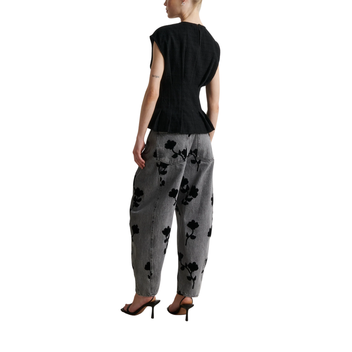 Malina Black Top