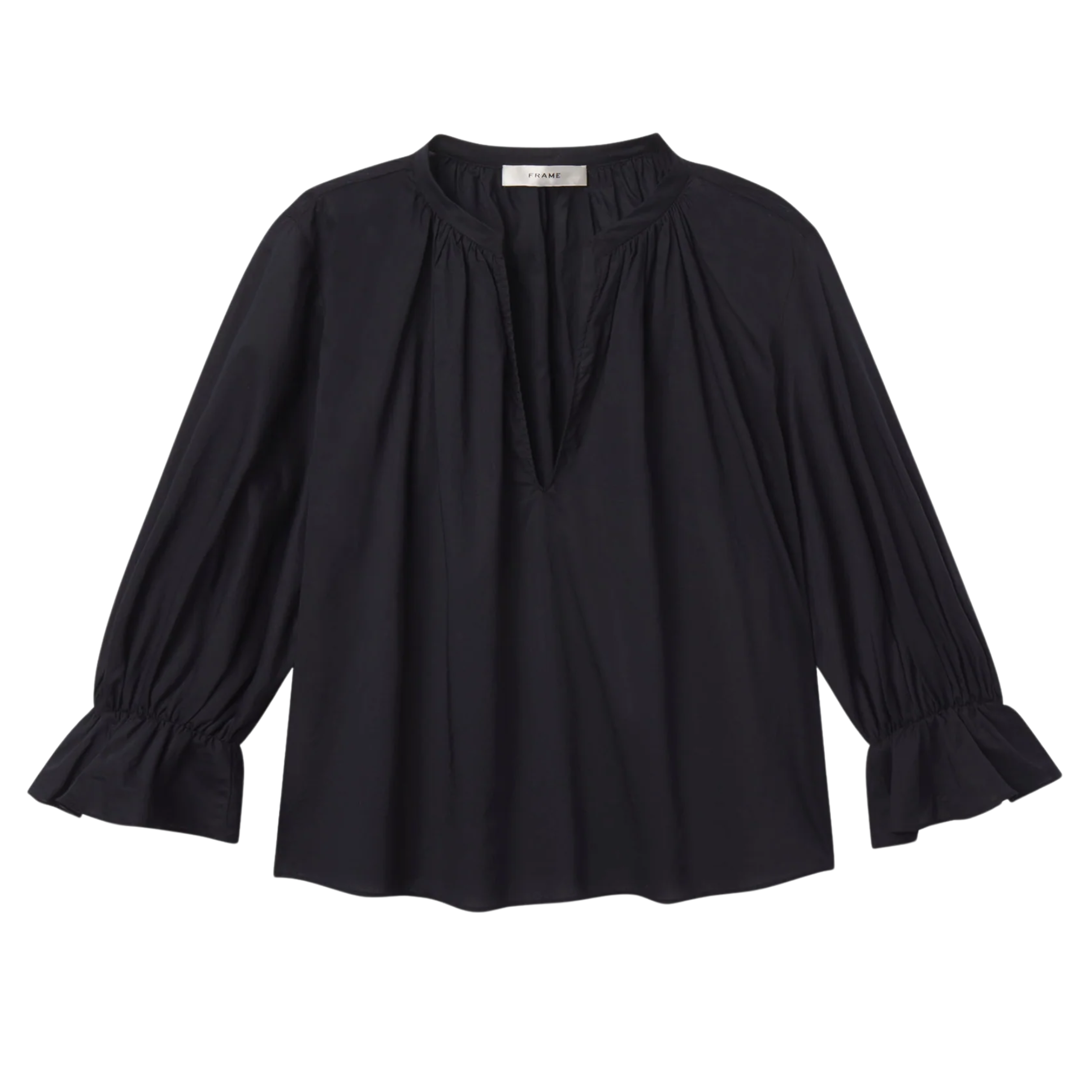 The Poet Navy Blouse