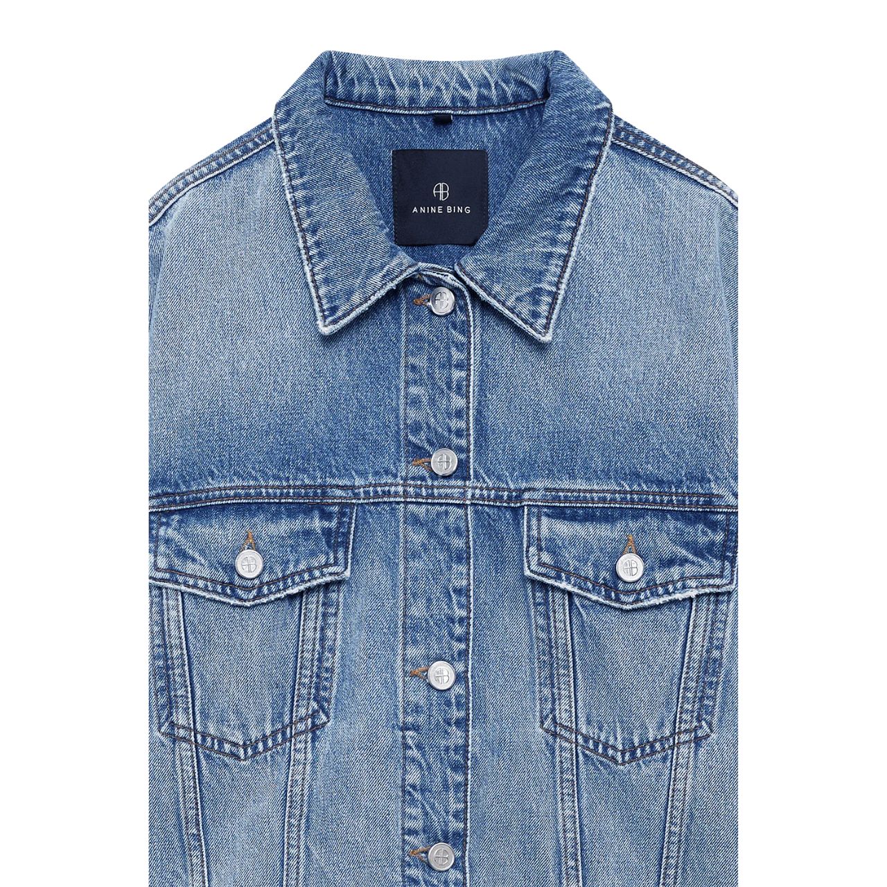 Quincy Denim Jacket Cascade Blue