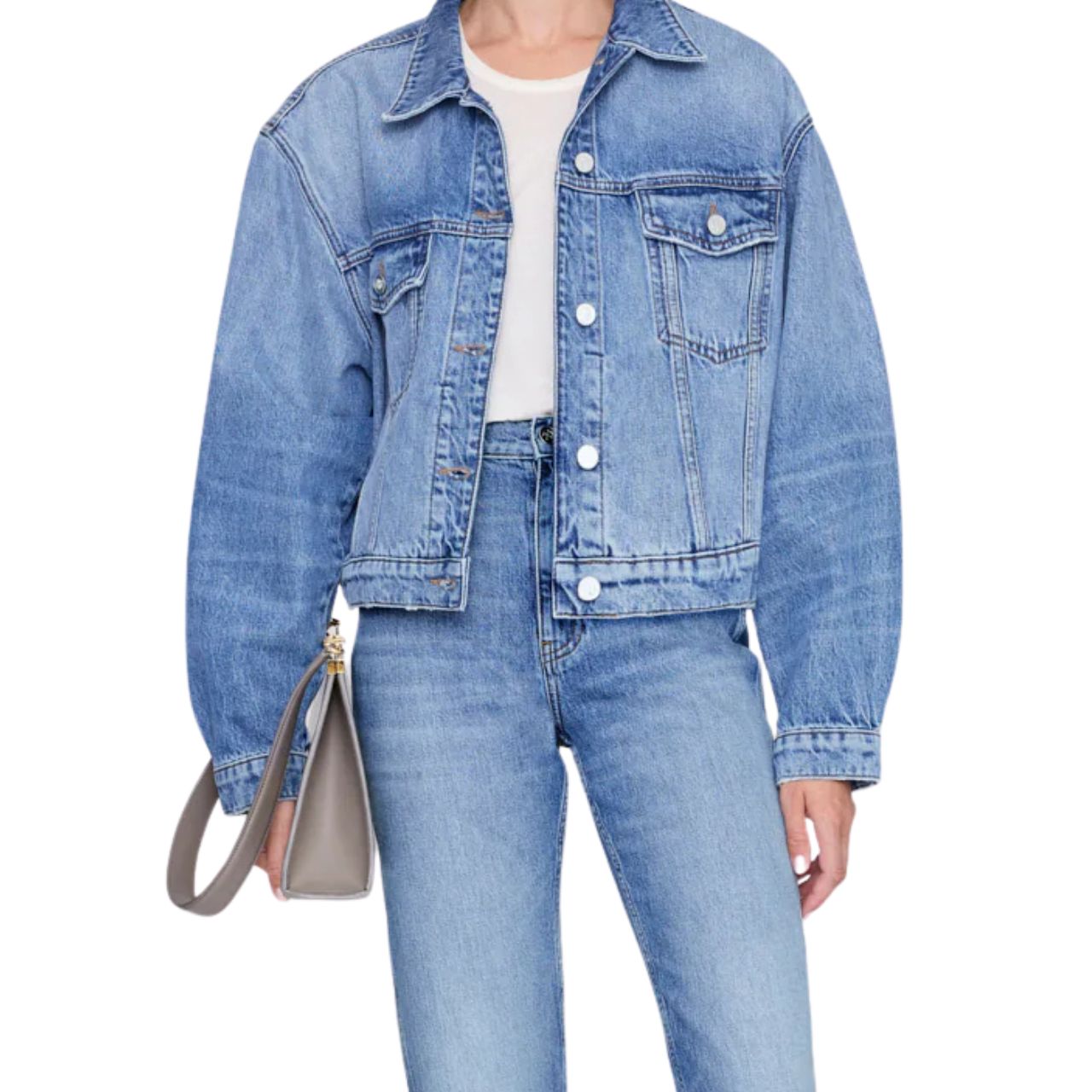 Quincy Denim Jacket Cascade Blue
