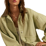 Lemon Denim Sage Barn Jacket