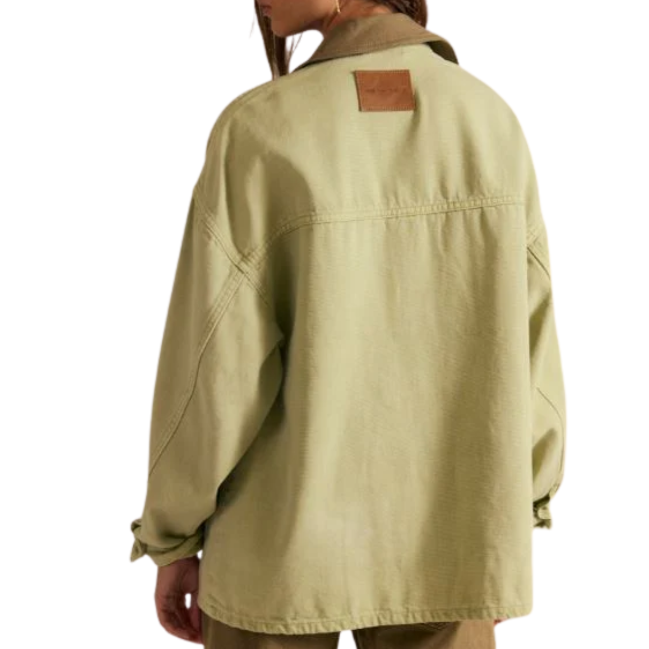 Lemon Denim Sage Barn Jacket