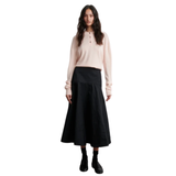 Longo Knit LS Collar Pink