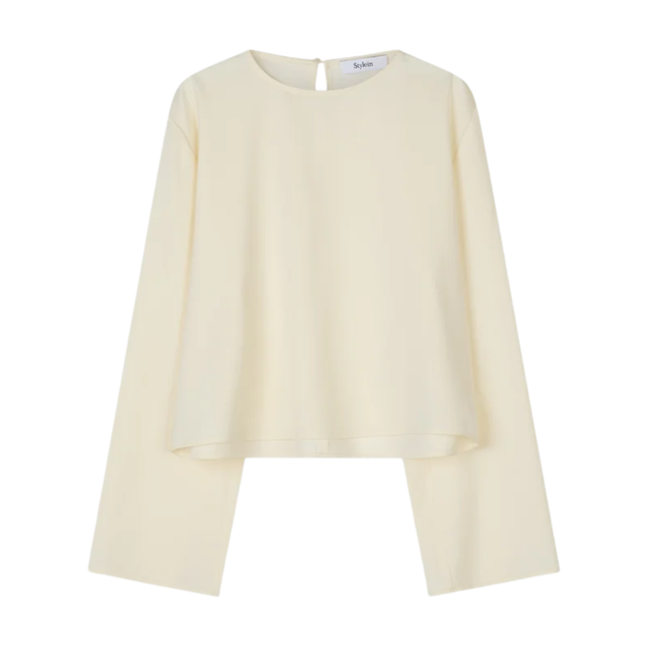 Mirai Ivory Satin Blouse