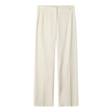Maggie Ivory Satin Trousers