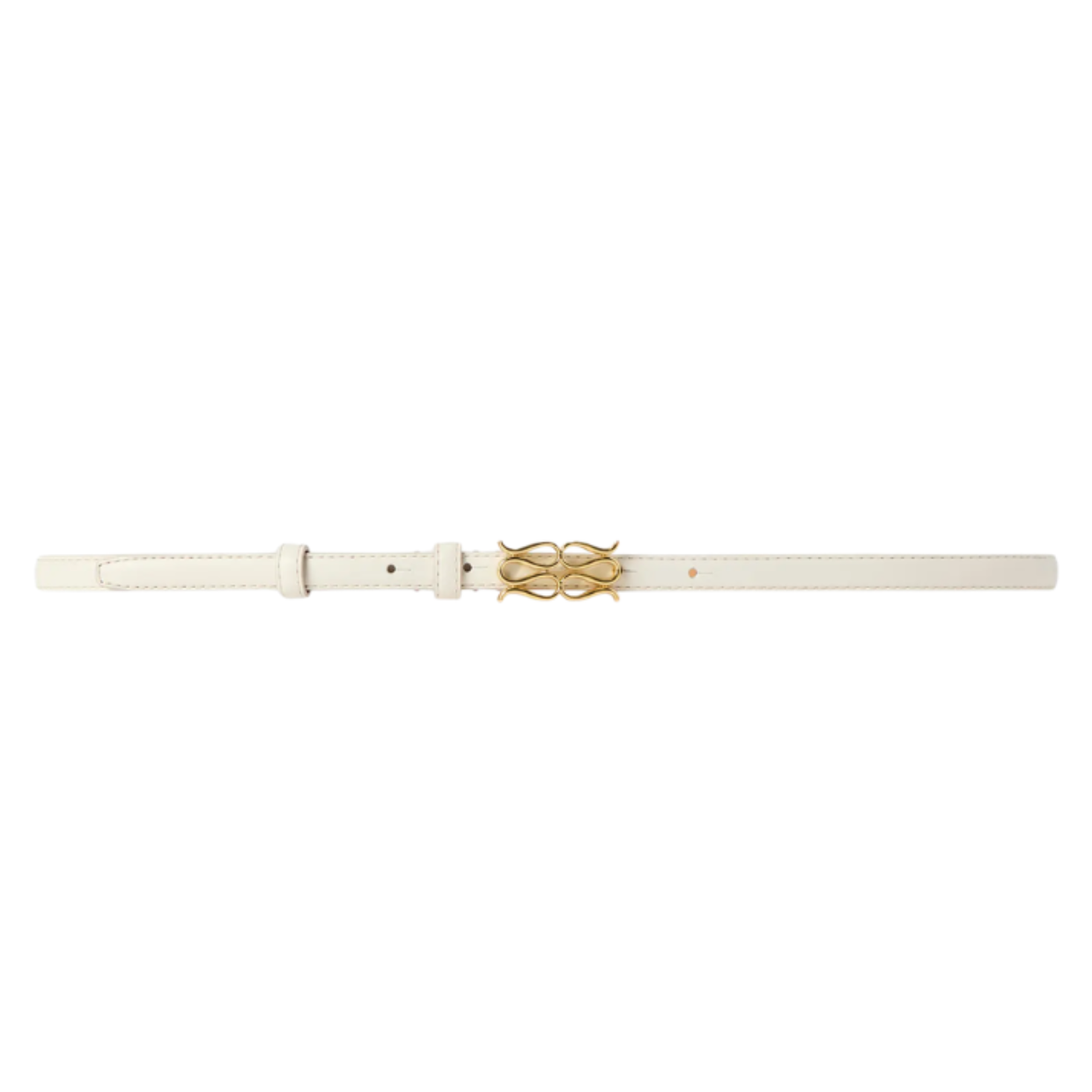 Mini Monogram Belt Vanilla