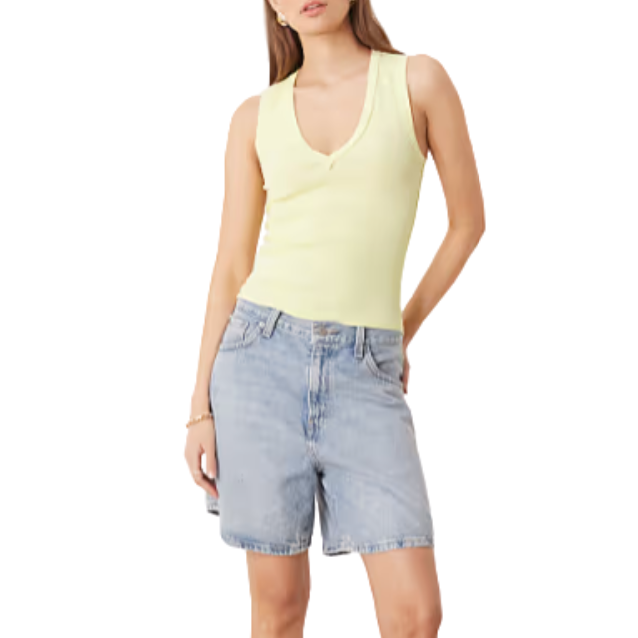 Neria Tank Lemon