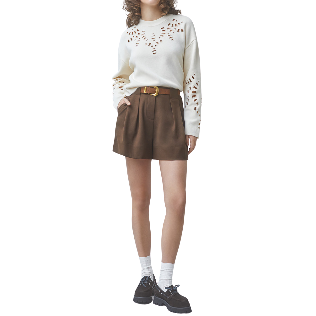 Perika Pull Blanc
