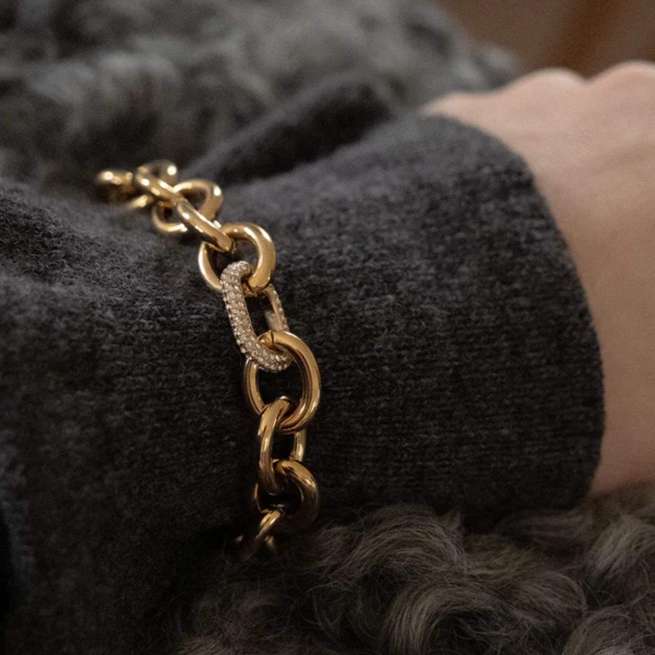 Prism Bracelet Gold