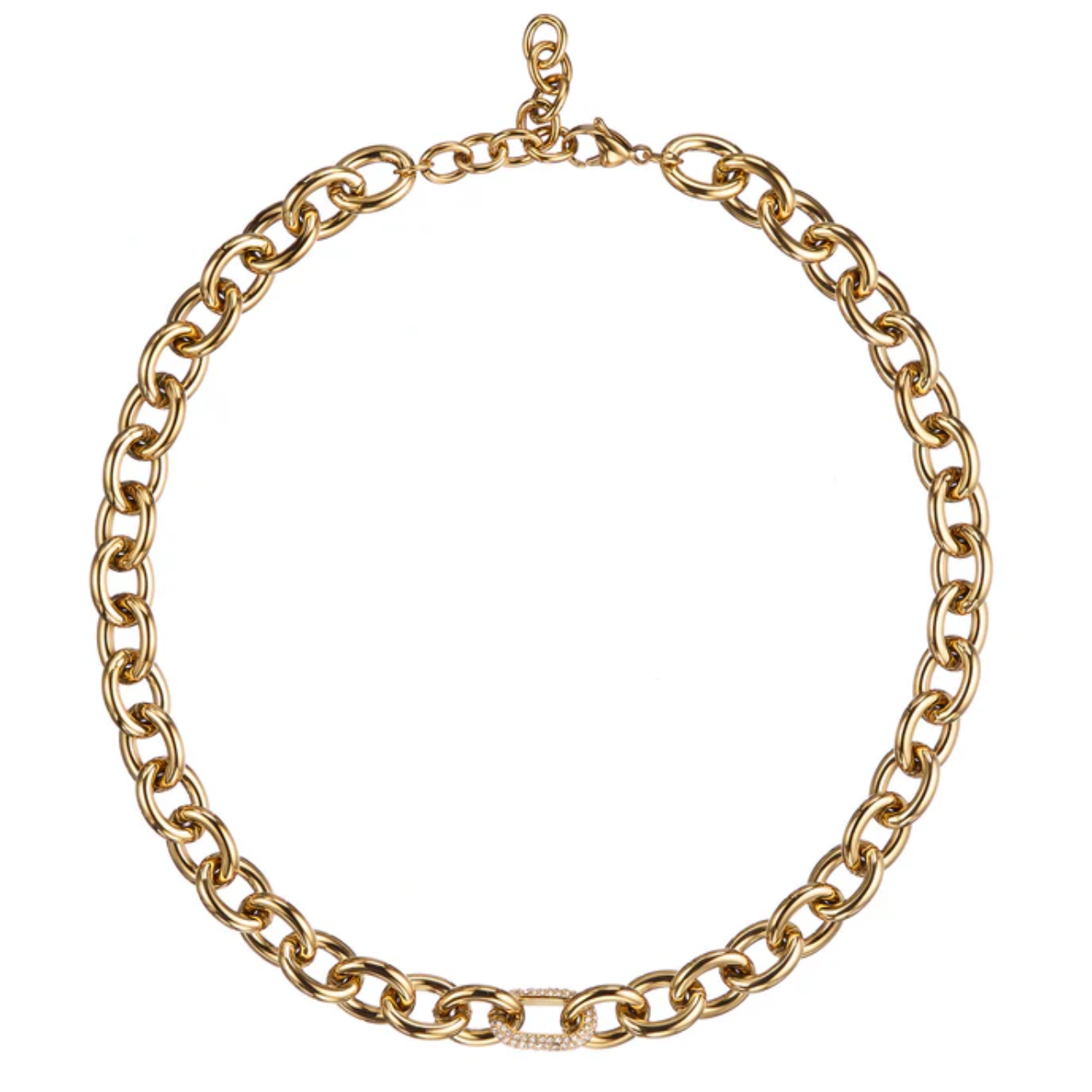 Prism Necklace Gold