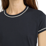 Ringer Baby Tee Navy