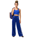 Stamina Prusian Blue Seamless Sports Bra