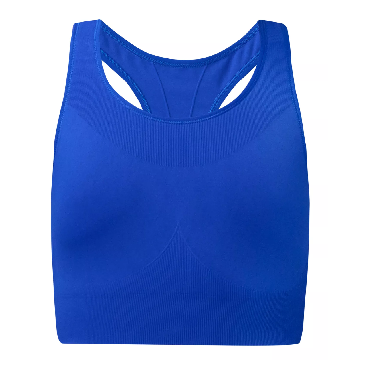 Stamina Prusian Blue Seamless Sports Bra