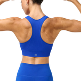 Stamina Prusian Blue Seamless Sports Bra