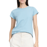The Slub Tee Teal Blue