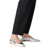 Uma Silver Pumps