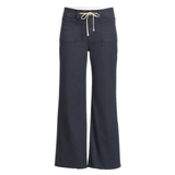 Ari Waistband Tie Pants Vintage Navy