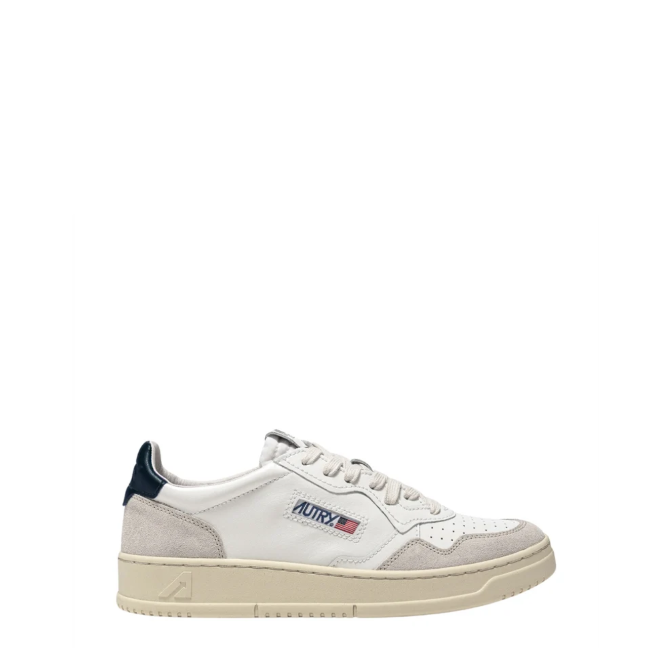 Medalist Low White & Blue Men's Trainers