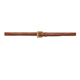 Nicola Belt Embossed Brown